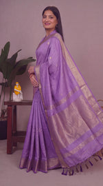 Load image into Gallery viewer, Devipriya - దేవిప్రియ (Rare Colour Handloom Gadwal Silk Cotton)