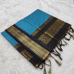 Load image into Gallery viewer, Brindavani - बृंदावनी (Premium Handloom Gadwal Silk Cotton)