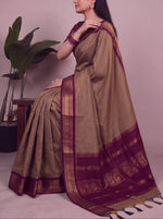 Load image into Gallery viewer, Manasa - மனசா (Premium Handloom Checked Gadwal Silk Cotton)