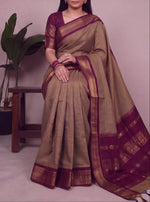 Load image into Gallery viewer, Manasa - மனசா (Premium Handloom Checked Gadwal Silk Cotton)