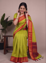 Load image into Gallery viewer, Prasitha - பிரசிதா (Premium Handloom Checked Gadwal Silk Cotton)