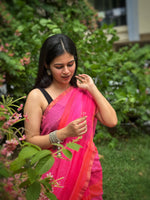 Load image into Gallery viewer, Magenta Rainbow (Premium Khadi Handloom Cotton)