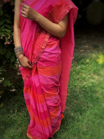 Load image into Gallery viewer, Magenta Rainbow (Premium Khadi Handloom Cotton)