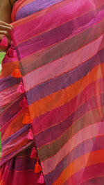 Load image into Gallery viewer, Purple Rainbow (Premium Khadi Handloom Cotton)