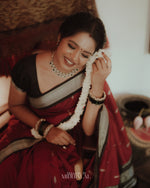 Load image into Gallery viewer, Prakriti - ಪ್ರಕೃತಿ (Premium Handloom Gadwal Silk Cotton)