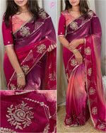 Load image into Gallery viewer, Himanshi (Premium Satin Saree)