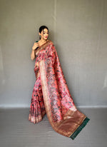 Load image into Gallery viewer, Diva (Premium Kalamkari Soft Silk)