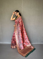 Load image into Gallery viewer, Diva (Premium Kalamkari Soft Silk)
