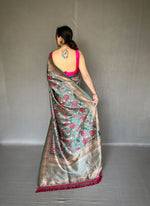 Load image into Gallery viewer, Diva (Premium Kalamkari Soft Silk)