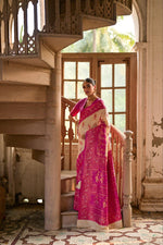 Load image into Gallery viewer, Roma (Premium Banarasi Silk)