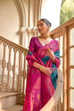 Load image into Gallery viewer, Roma (Premium Banarasi Silk)