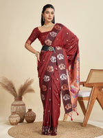 Load image into Gallery viewer, Karishma (Premium Banarasi Paithani Silk)