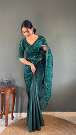 Load image into Gallery viewer, Zara (Premium 1 Minute Ready To Wear Saree)