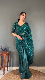 Load image into Gallery viewer, Zara (Premium 1 Minute Ready To Wear Saree)