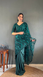 Load image into Gallery viewer, Zara (Premium 1 Minute Ready To Wear Saree)