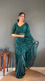 Load image into Gallery viewer, Zara (Premium 1 Minute Ready To Wear Saree)