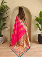 Load image into Gallery viewer, Aanchal (Premium Banarasi Paithani Silk)