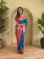 Load image into Gallery viewer, Aanchal (Premium Banarasi Paithani Silk)
