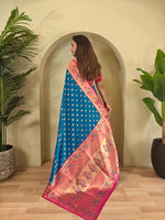 Load image into Gallery viewer, Aanchal (Premium Banarasi Paithani Silk)