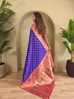Load image into Gallery viewer, Aanchal (Premium Banarasi Paithani Silk)