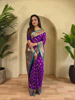 Load image into Gallery viewer, Aanchal (Premium Banarasi Paithani Silk)
