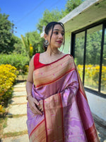Load image into Gallery viewer, Gauri (Premium Banarasi Paithani)
