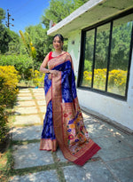 Load image into Gallery viewer, Gauri (Premium Banarasi Paithani)