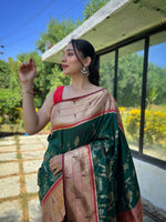 Load image into Gallery viewer, Gauri (Premium Banarasi Paithani)