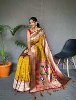 Load image into Gallery viewer, Ira (Premium Polka Paithani Silk)