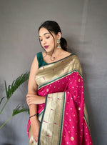 Load image into Gallery viewer, Ira (Premium Polka Paithani Silk)