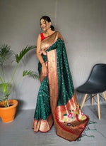 Load image into Gallery viewer, Ira (Premium Polka Paithani Silk)