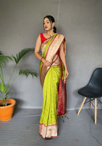 Load image into Gallery viewer, Ira (Premium Polka Paithani Silk)