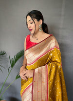 Load image into Gallery viewer, Ira (Premium Polka Paithani Silk)