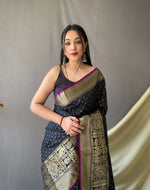 Load image into Gallery viewer, Suhasini (Premium Kanjivaram Silk)