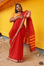 Load image into Gallery viewer, Hansika - ಹಂಸಿಕಾ (Premium Narayanpet Handloom Pure Cotton)