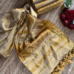 Load image into Gallery viewer, Kanakambika - കനകാംബിക (Premium Tissue Kerala Saree)