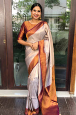 Load image into Gallery viewer, Sanisha - सनीशा (Premium Quality Soft Silk)