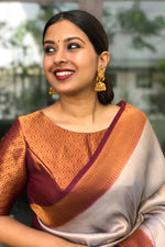 Load image into Gallery viewer, Sanisha - सनीशा (Premium Quality Soft Silk)