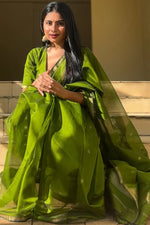 Load image into Gallery viewer, Pragya - प्रज्ञा (Premium Maheswari Silk Cotton)