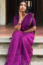 Load image into Gallery viewer, Sujatha - സുജാത (Premium Maheswari Silk Cotton)
