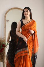 Load image into Gallery viewer, Amrita - अमृता (Premium Maheswari Silk Cotton)