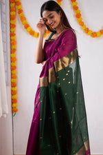 Load image into Gallery viewer, Aarna - ఆర్నా (Premium Maheswari Silk Cotton)