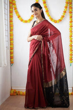 Load image into Gallery viewer, Sujatha - സുജാത (Premium Maheswari Silk Cotton)