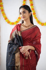 Load image into Gallery viewer, Sujatha - സുജാത (Premium Maheswari Silk Cotton)