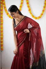 Load image into Gallery viewer, Sujatha - സുജാത (Premium Maheswari Silk Cotton)