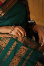 Load image into Gallery viewer, Kirthiksha - कीर्तिक्षा (Premium Handloom Gadwal Silk Cotton)