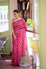 Load image into Gallery viewer, Tussar Silk Leriya (Premium Quality Soft Silk)