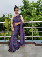 Load image into Gallery viewer, Purple Kantha