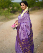 Load image into Gallery viewer, Tarika - താരിക (Premium Handloom Gadwal Silk Cotton)