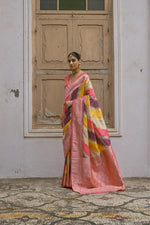 Load image into Gallery viewer, Multi-Colour Banarasi Silk (Premium Quality Soft Silk)